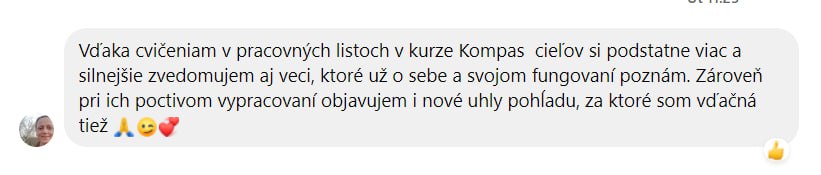 Objednávka Kompas cieľov v zľave do 180 min = 3 hod. T